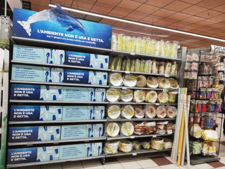 Dal 1° giugno stop al monouso inquinante