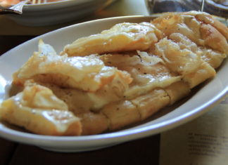 Schiacciata lardo e rosmarino schiacciata con lardo