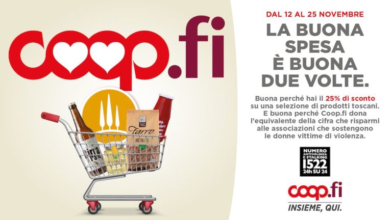 Dal 18 novembre nei punti vendita Coop.fi tornano i buoni sconto “Una buona spesa”
