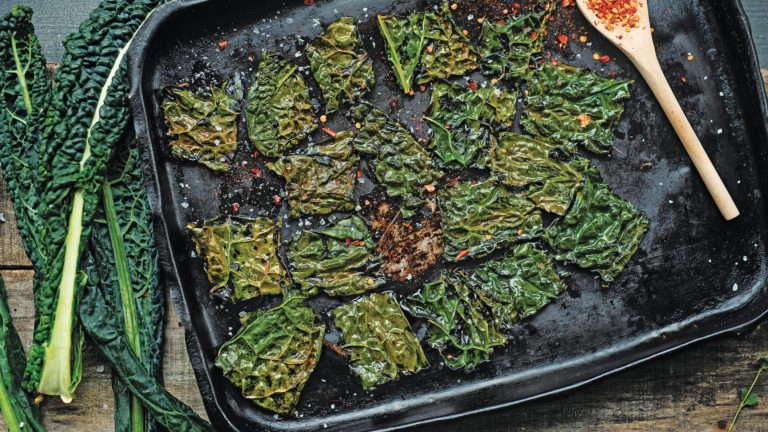 Chips di cavolo nero