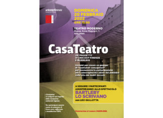 Casateatro: il 20 febbraio incontro al Teatro Moderno di Agliana Casateatro ad Agliana