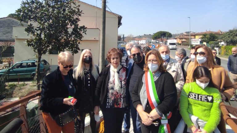 Inaugurata questa mattina la passerella ciclopedonale a Ponticelli