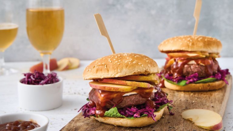 Hamburger di Chianina con mele Fuji