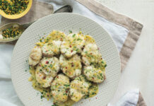 Coda di rospo all’arancia