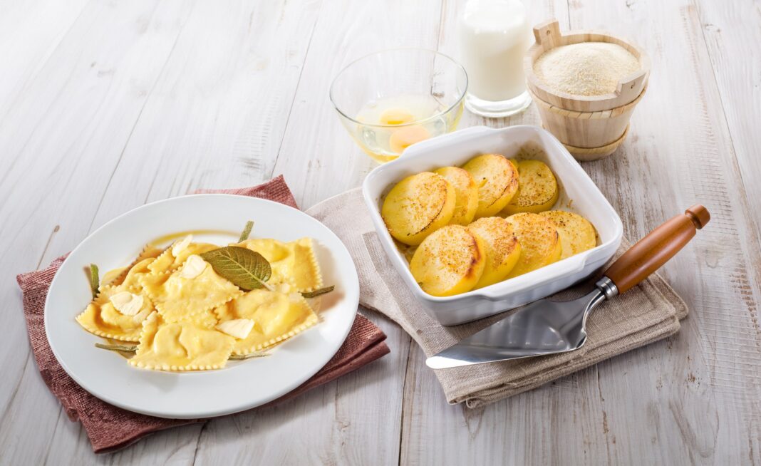 Gnocchi alla romana e tortelli