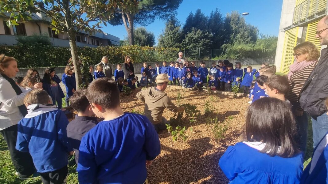 Bosco didattico nella scuola primaria di Serravalle Pistoiese