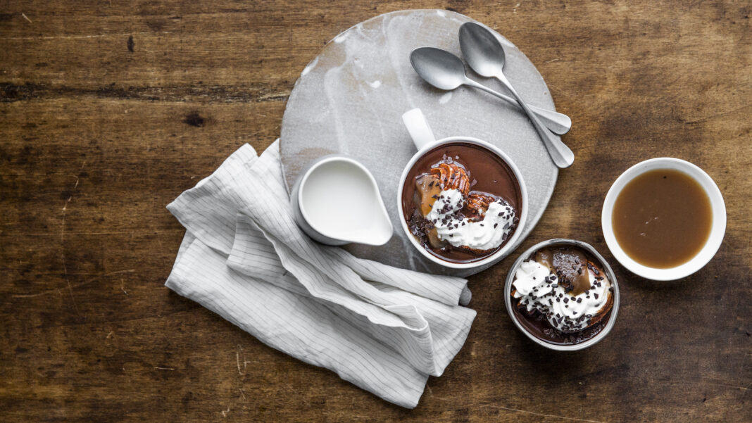 Cioccolata calda con crema di castagne