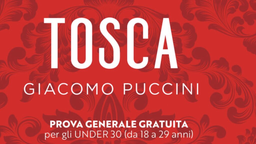 Speciale "Tosca" per Under 30