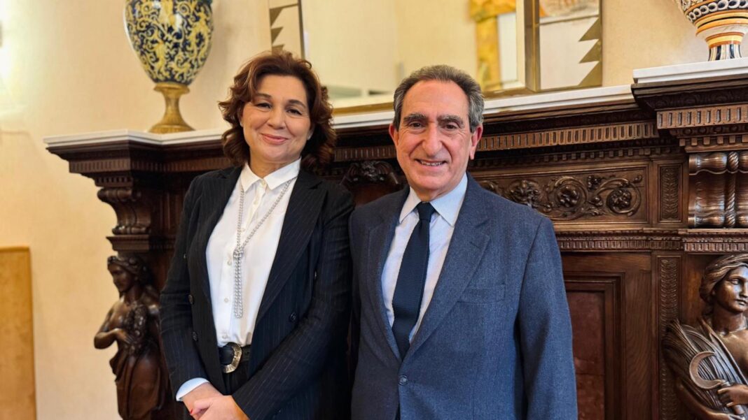 Da sinistra Daniela Mori e Carlo Fuortes