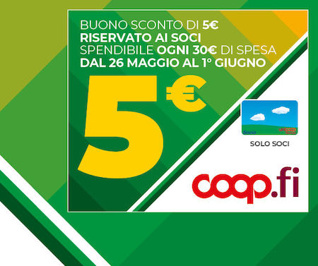 I buoni sconto di "Una buona spesa"