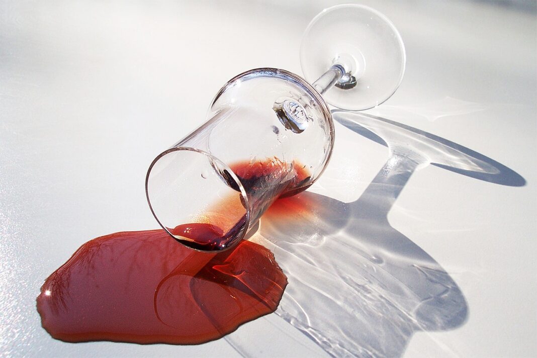 Macchie di vino