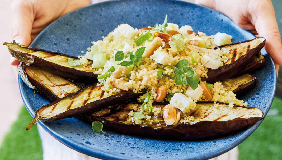 Melanzane con cous cous