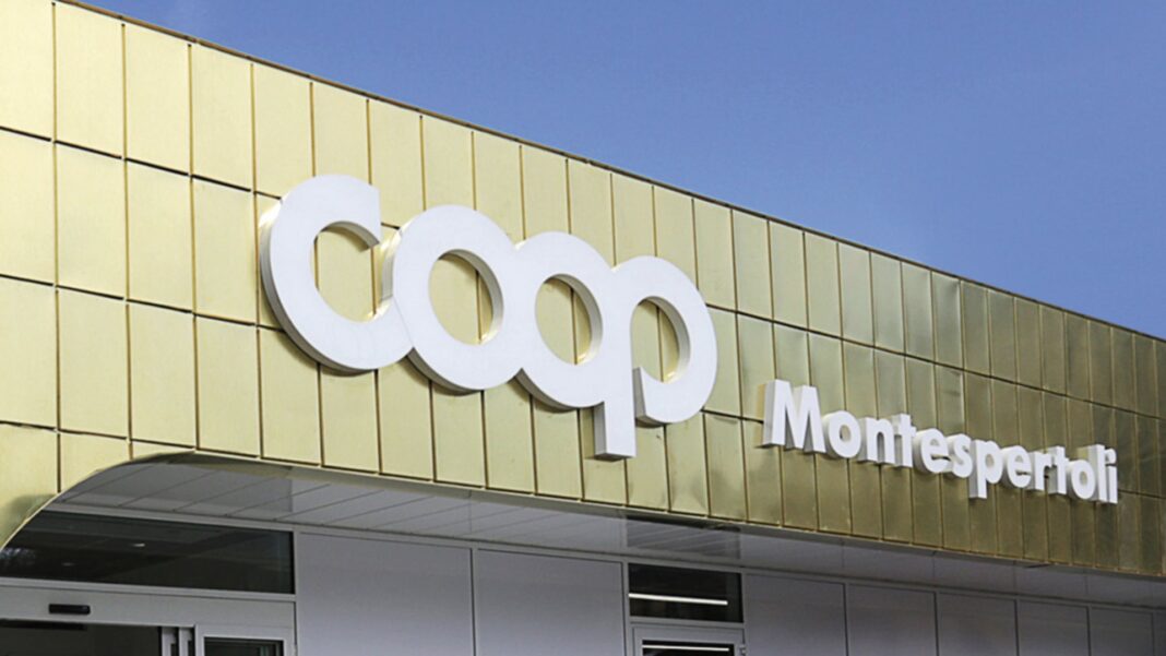 Insegna Coop Montespertoli - foto dal sito coopmontespertoli.it
