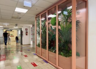 La fabbrica dell’aria La Fabbrica dell'Aria installata all'Ospedale di Careggi