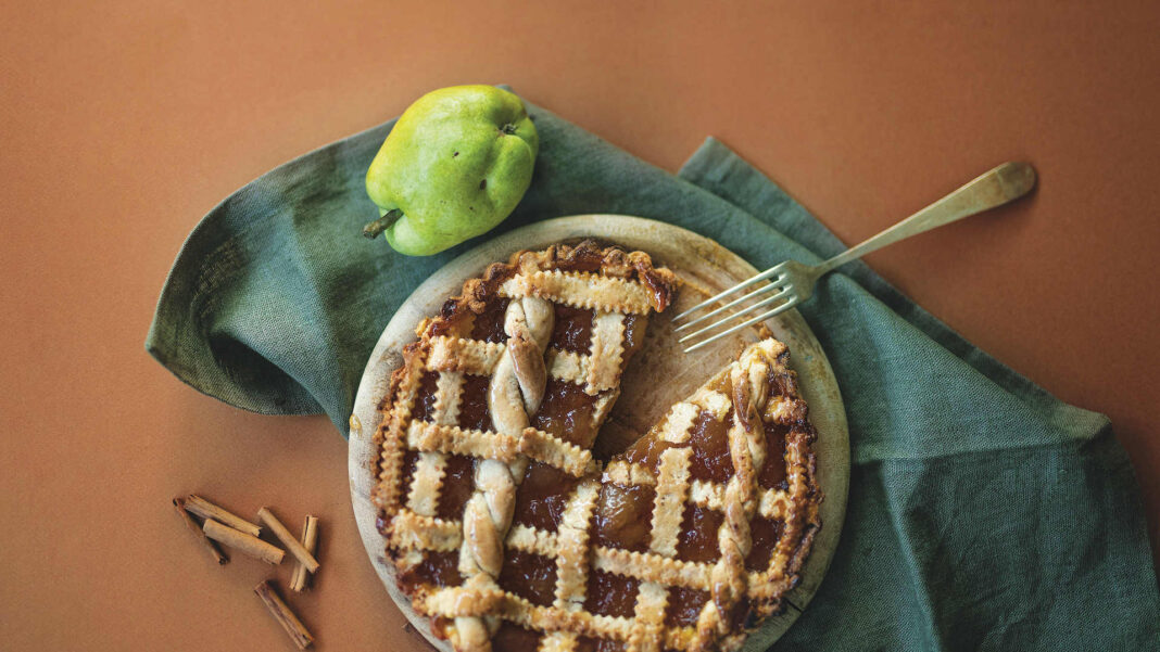 crostata di pere e cannella