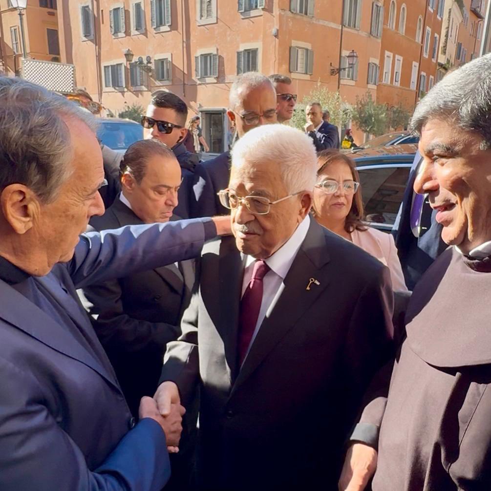 Abu Mazen ringrazia Unicoop Firenze