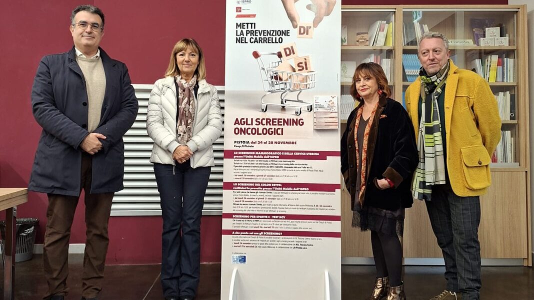 Metti la prevenzione nel carrello: tappa alò Coop.fi di Pistoia viale Adua