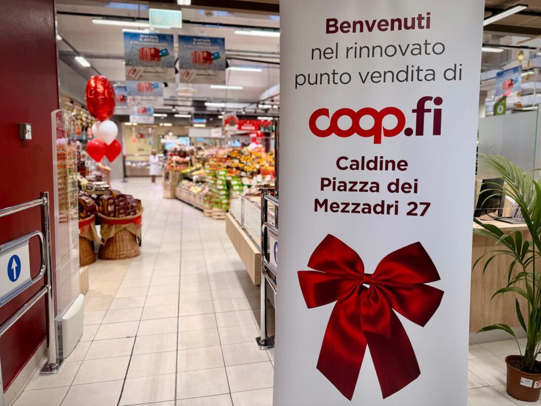 Taglio del Nastro per il rinnovato Coop.fi di Caldine