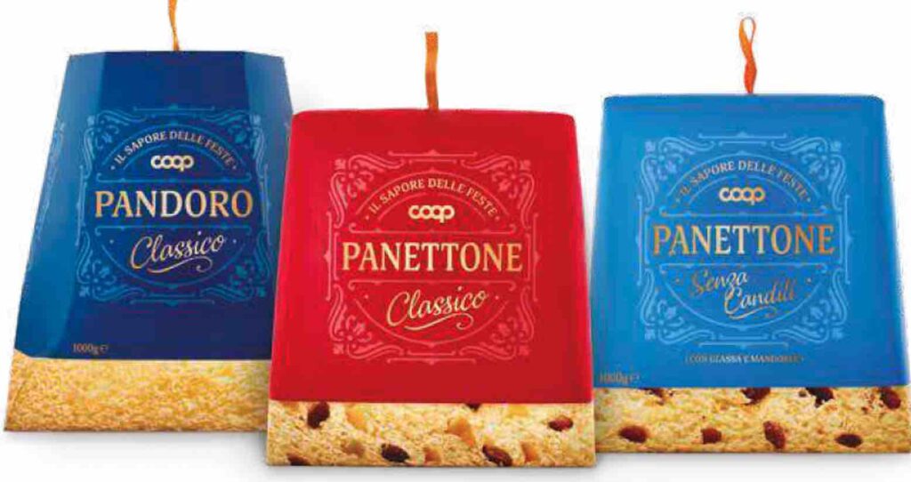 Panettoni e pandori Coop per la Caritas