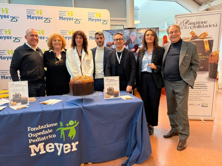 Il Panettone della Solidarietà a sostegno della Fondazione Meyer di Firenze