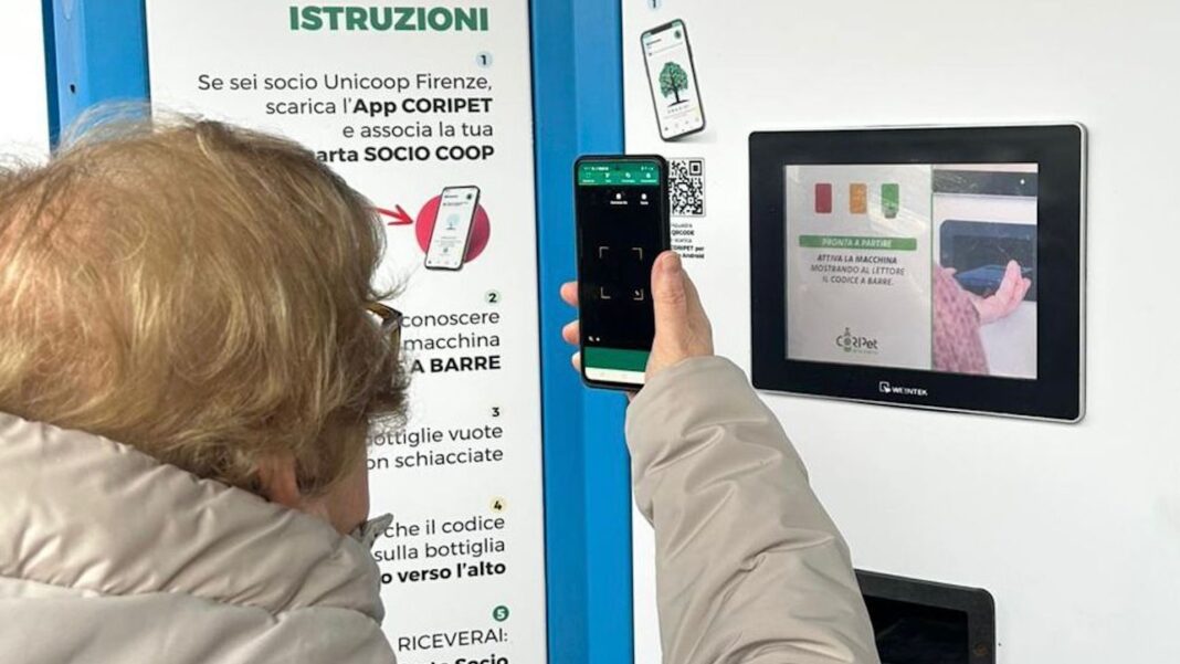 Al Coop.fi di Montelupo Fiorentino arriva l'ecocompattatore