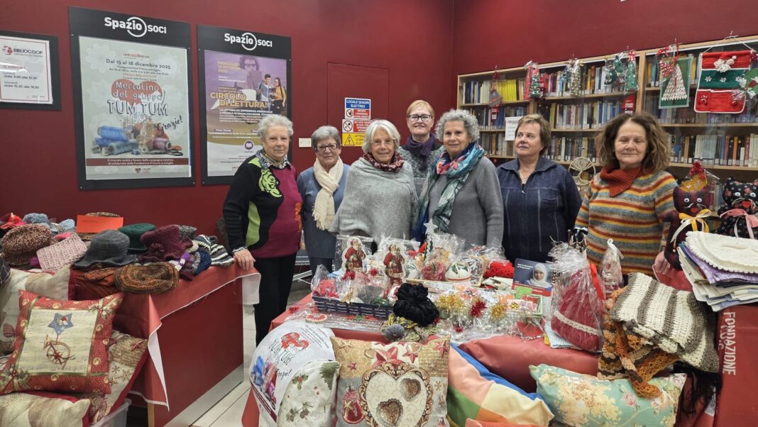 Mercatino per Il Cuore del gruppo Tum Tum