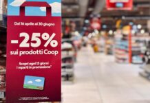 Solo per i soci dal 2 al 15 maggio: 25% di sconto sui prodotti Coop per l’igiene della casa e della persona Solo per i soci dal 2 al 15 maggio: 25% di sconto sui prodotti Coop per l'igiene della casa e della persona