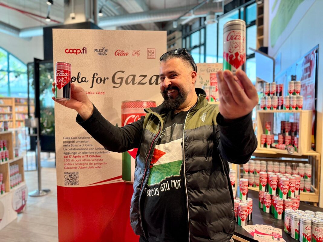 Gaza Cola arriva nei punti vendita Unicoop Firenze