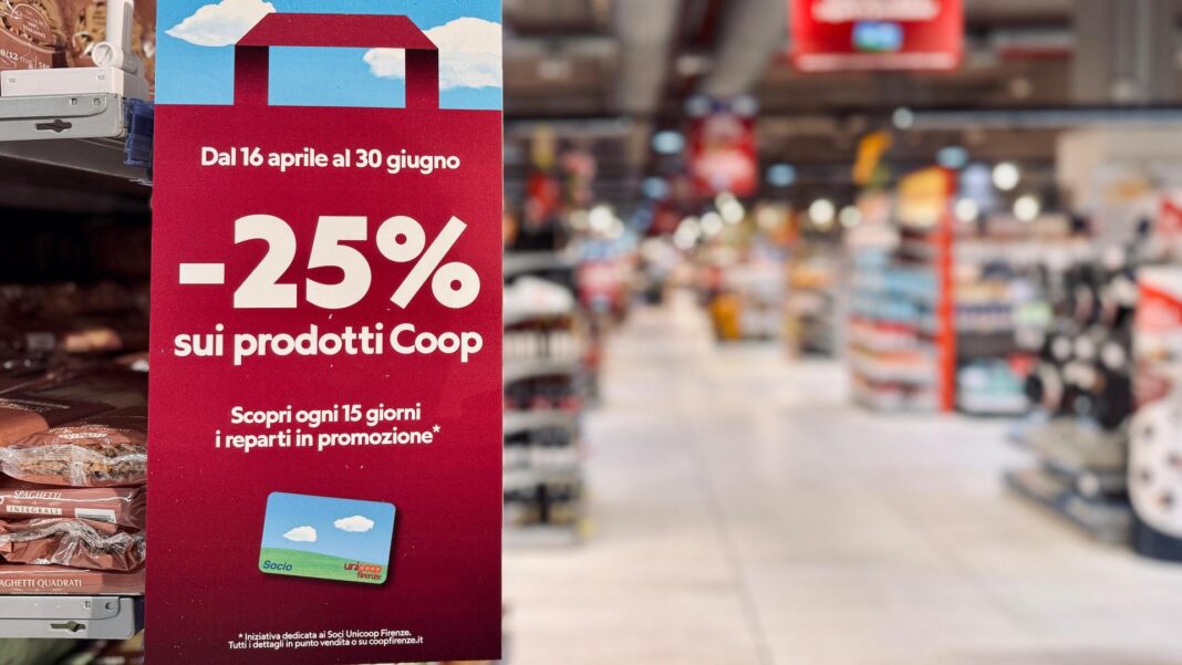 Per i soci: fino al 30 giugno, 25% sconto su tutti i surgelati a marchio Coop