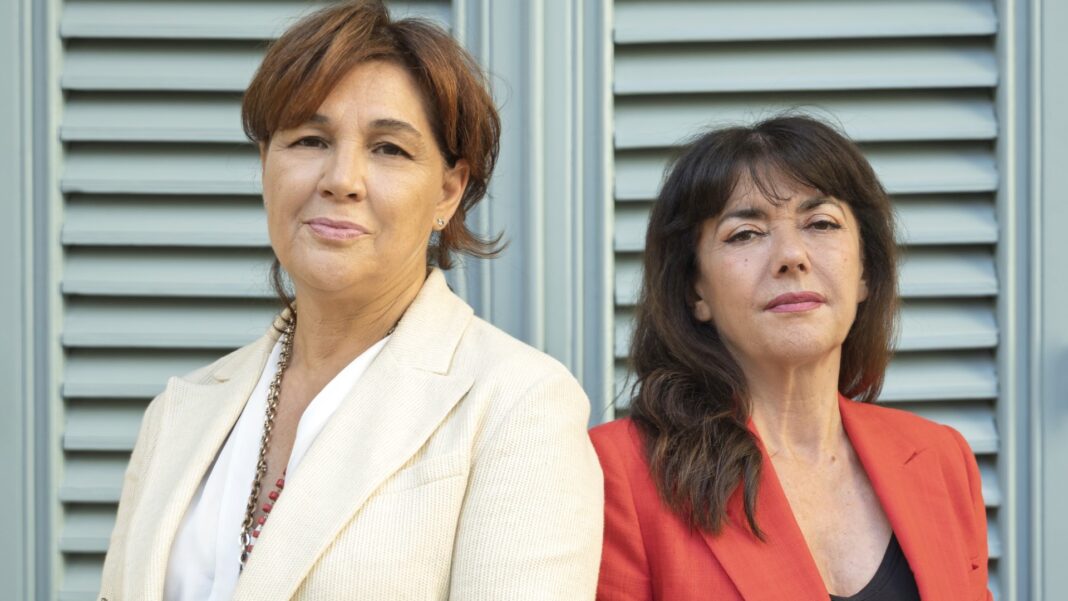 Da sinistra Daniela Mori e Maura Latini
