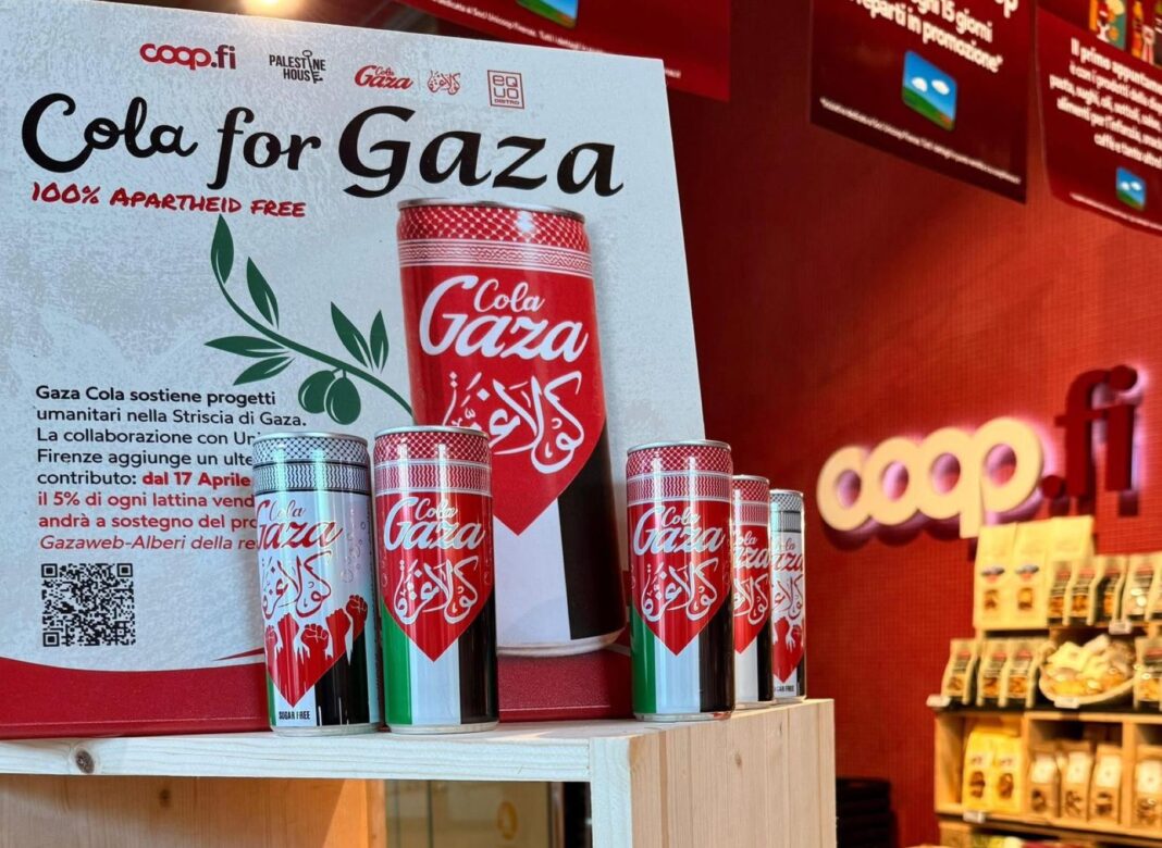 65mila Gaza Cola vendute nei punti vendita Unicoop Firenze