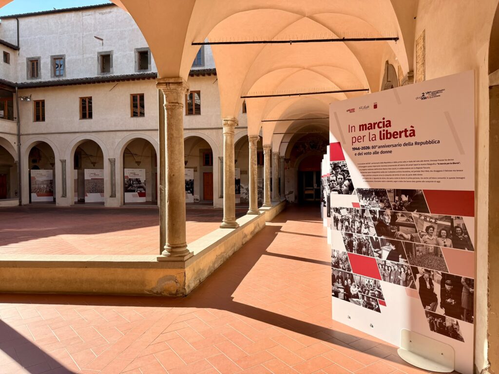 La mostra "In marcia per la Libertà"