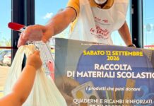 173mila confezioni di prodotti per la scuola donati nella raccolta dello scorso 12 settembre Raccolta scolastica 12 settembre 2026