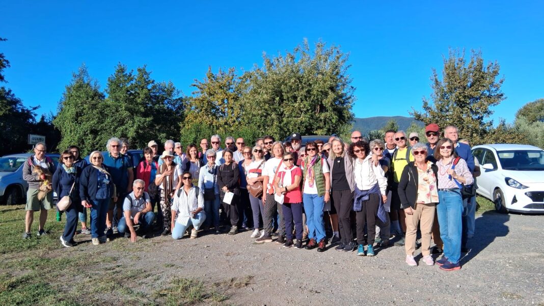 Camminata sul Rogio: un successo