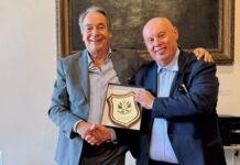 Insieme per la salute del territorio: partnership tra Unicoop Firenze e Fratellanza Militare di Firenze Da sinistra Claudio Vanni, responsabile relazioni esterne di Unicoop Firenze e Simone Bini, presidente della Fratellanza Militare Firenze